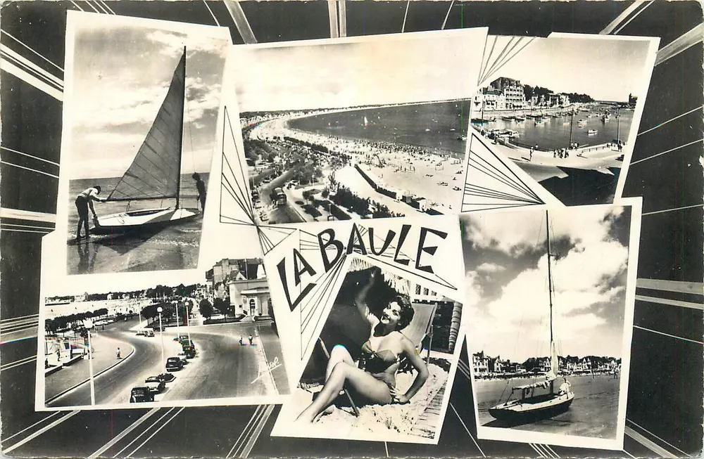 La Baule — vista panorâmica e cenas de praia — Éditions Photographe Chambery - Frente