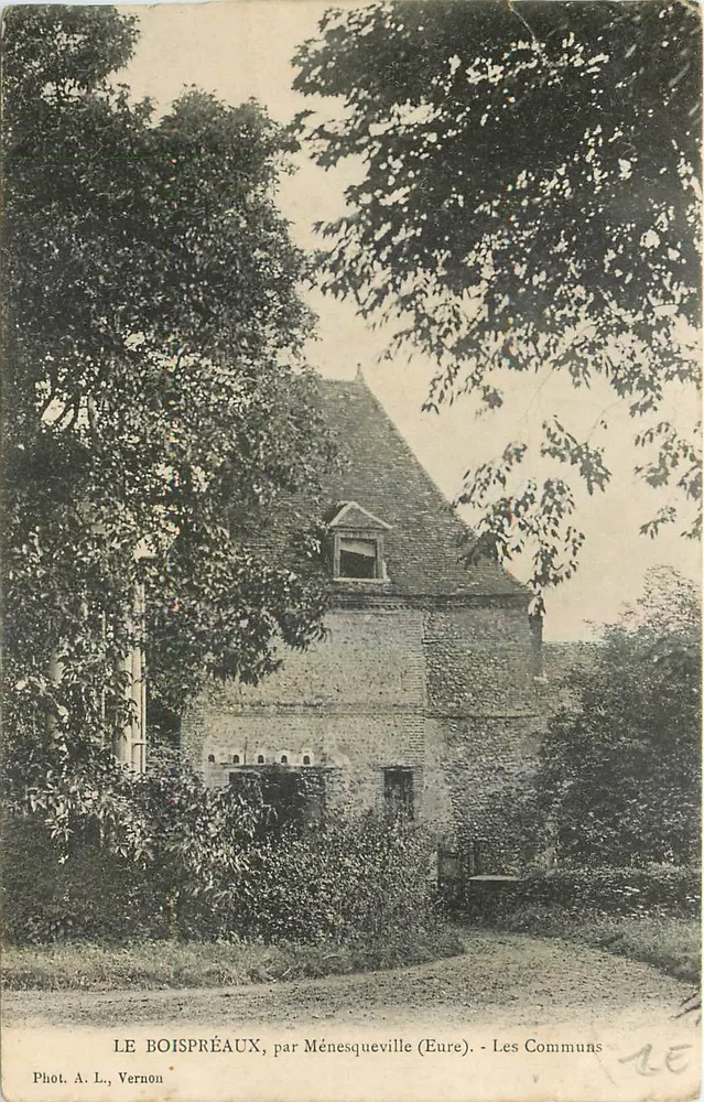 Le Boispréaux, door Ménesqueville (Eure) — Les Communs — Fot. A. L., Vernon - Voorkant