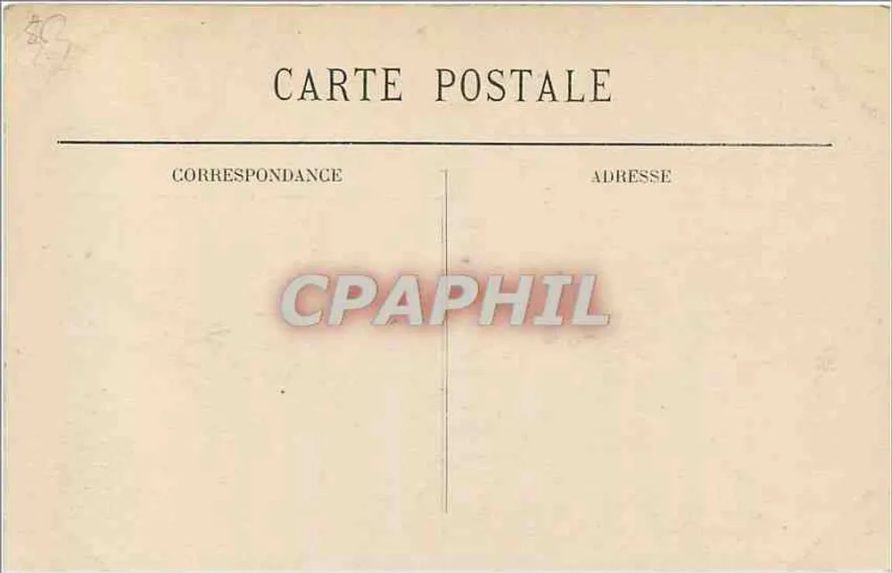 Praça da Comédia — Bordeaux — editor BR - 1157 - Verso