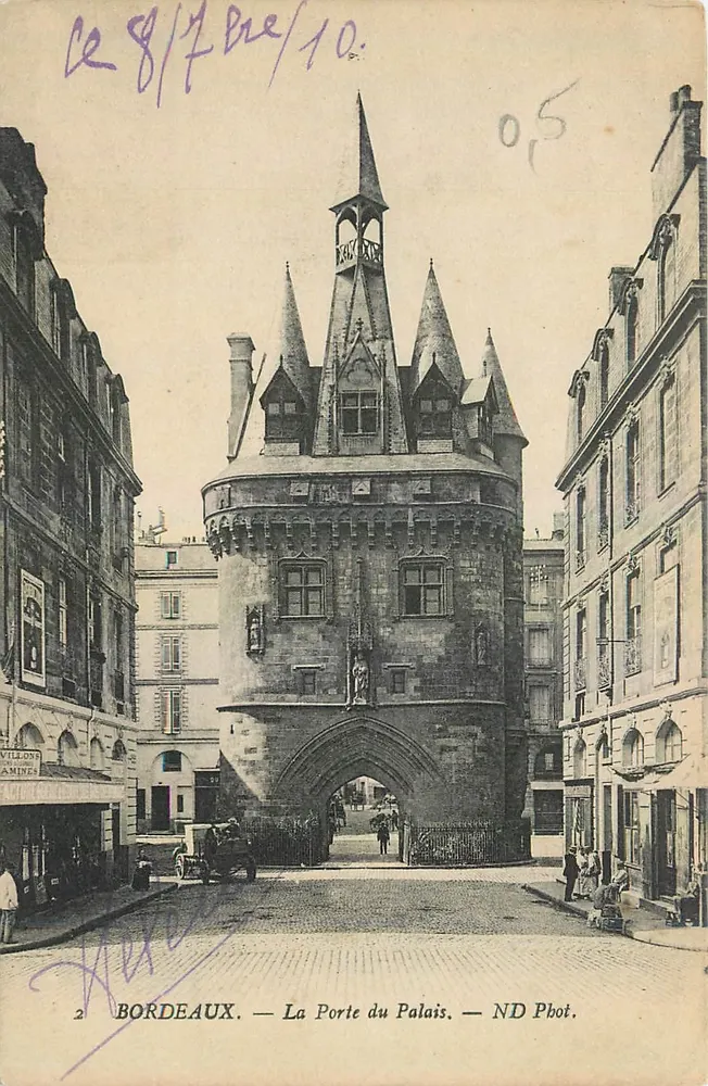 Bordeaux — A Porta do Palácio — ND Fot. - Frente