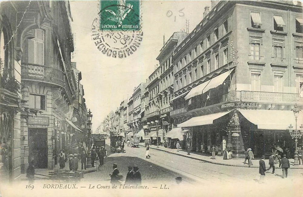 Bordeaux — O Cours d'Intendance — LL. n°169 - Frente