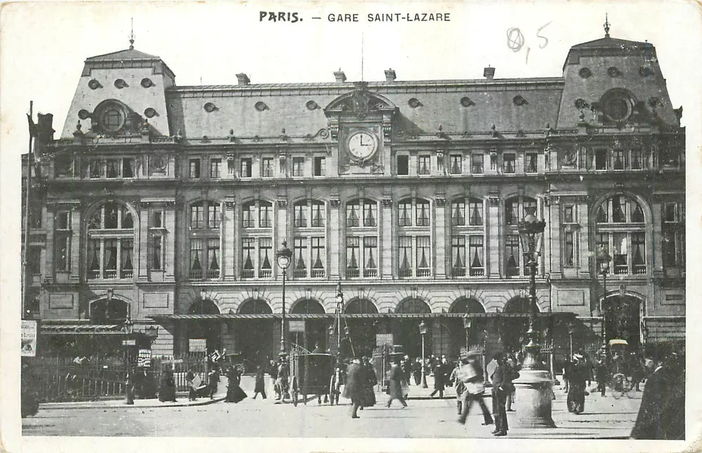 Parijs — Station Saint-Lazare — n° 15 - Voorkant