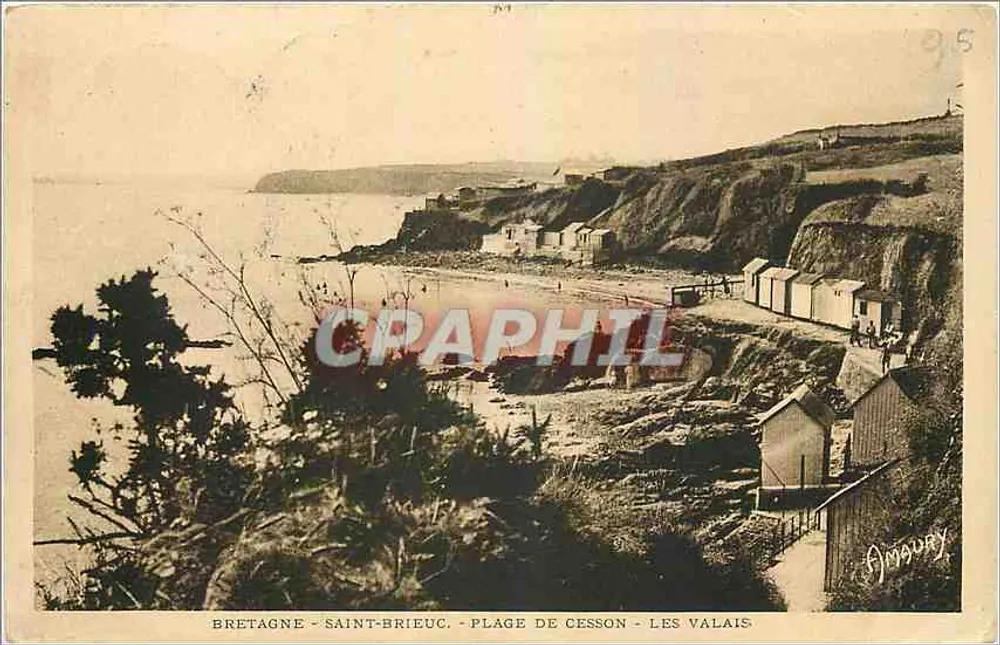Bretanha - Saint-Brieuc - Praia de Cesson - Les Valais — Amsbury - Frente