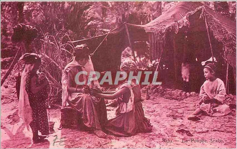 Bozou - A Boneca Árabe — Graphphil, n° 8030 - Frente