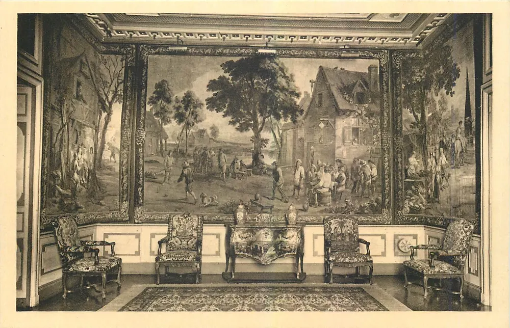 Cheverny (Loir-et-Cher) — Pequeno Salão — F. de Bertier - Frente