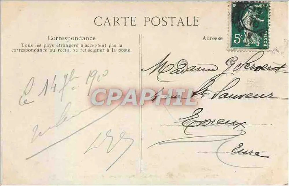 Clermont-Ferrand — Pont naturel de Saint-Alyre — L'Auvergne pittoresque - Verso