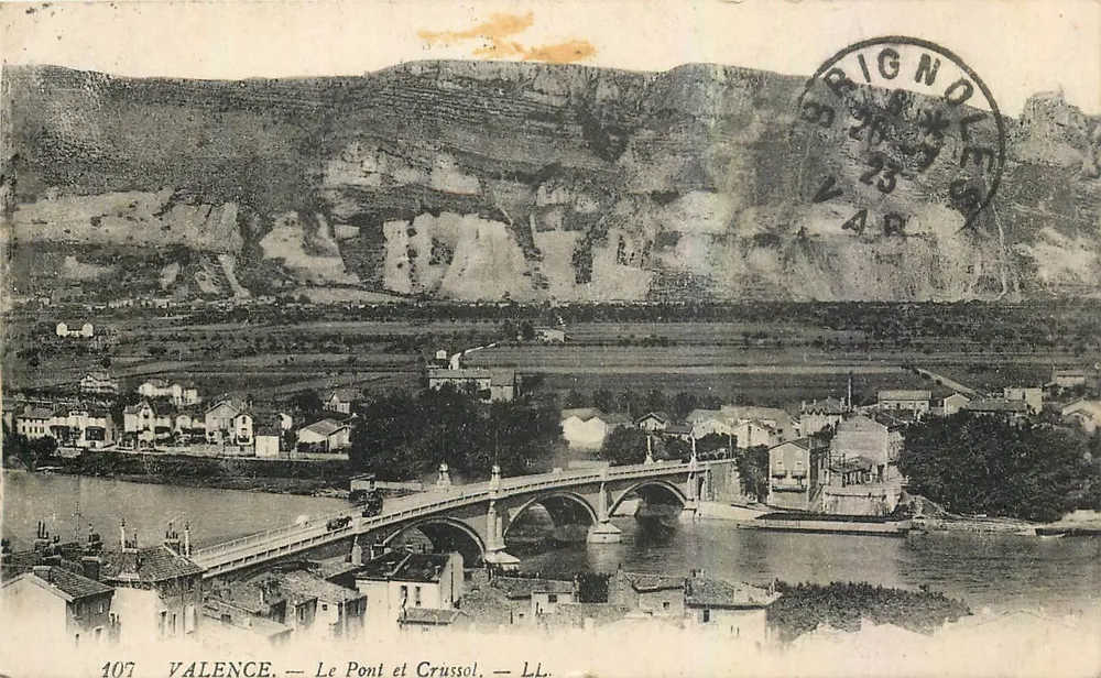 Valência — O Ponte e Crussol — LL. — N° 107 - Frente