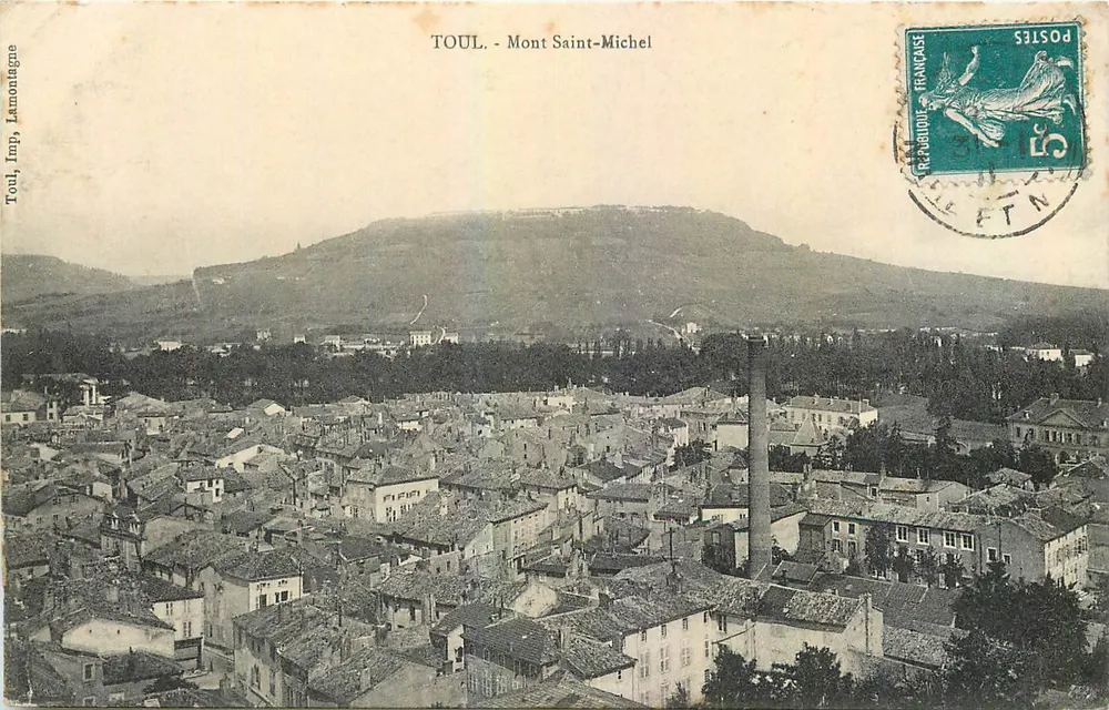 Toul - Mont Saint-Michel — vista aérea — Lamontagne, Toul, Imp. Toul - Frente