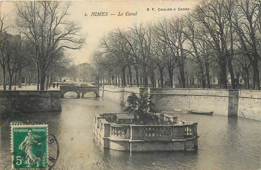 NIÇA — O Canal — B. F. CHALON-S-SAONE - Frente