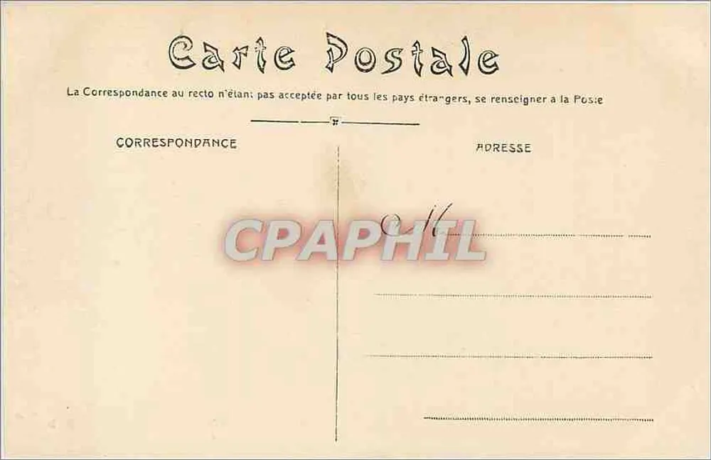 Lyon - Nouvelle Gare des Brotteaux — H.D. éditeur, n° 315 - Verso