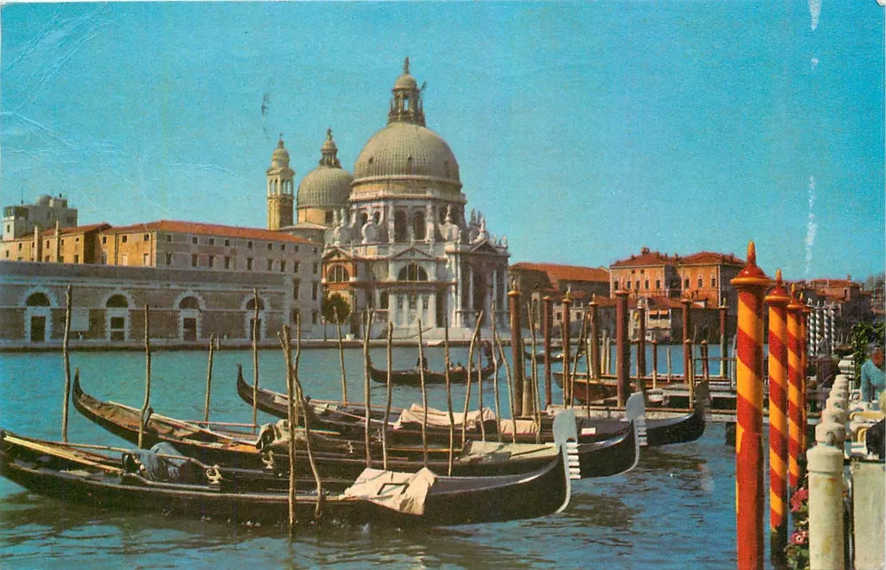 Veneza — Basílica da Salute — da fotocolor - Frente