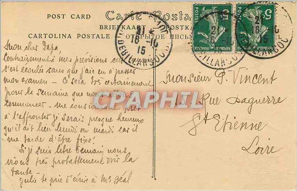Paris - O Sagrado Coração — ND Fot. n°2485 - Verso