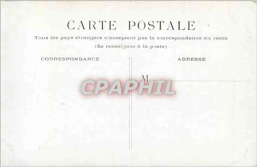 Paris - A Conciergerie — vista da torre e do quai — editora não identificada - Verso
