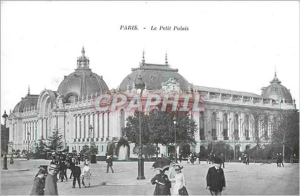 Paris - O Pequeno Palácio — editor não identificado - Frente