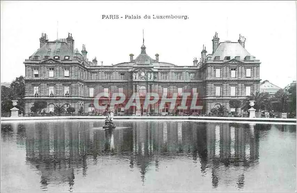 PARIS - Palácio do Luxemburgo. - Frente