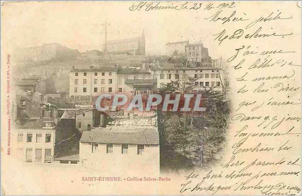 SAINT-ÉTIENNE - Coliseu Sainte-Barbe — Ed. H. Gallet & Cie, Nancy - Frente