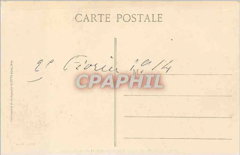 Monaco — De Prinsgezinde en Cap Martin — Uitgave Giletta n°791 - Achterkant