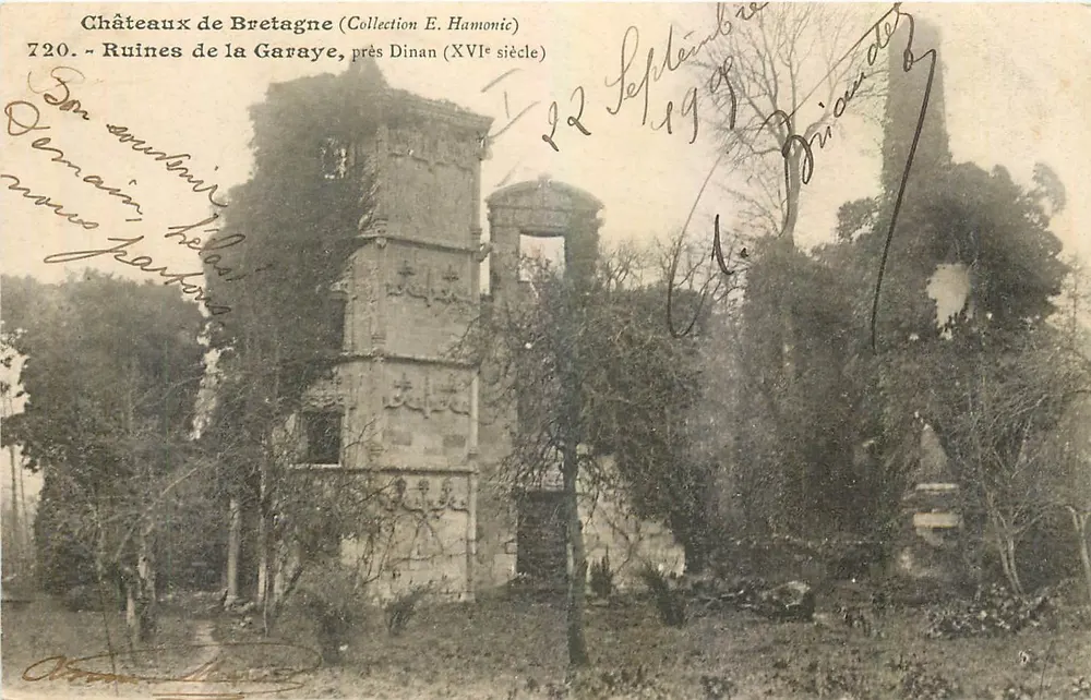 Ruinen von Garaye, nahe Dinan — Sammlung E. Hamonic — n°720 - Vorderseite