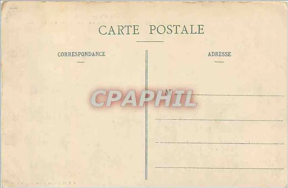 Côte d'Émeraude — Allgemeiner Blick auf die geschnitzten Felsen — G.F. Nr. 2516 - Rückseite