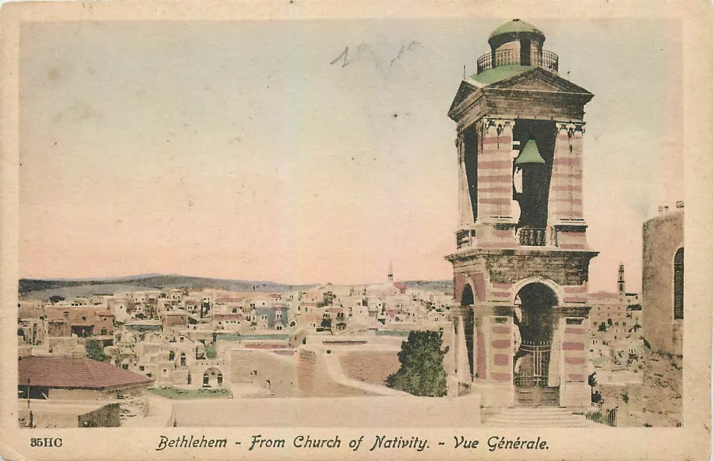 Bethlehem — Allgemeiner Blick — Von der Kirche der Geburt — Verleger General - Vorderseite