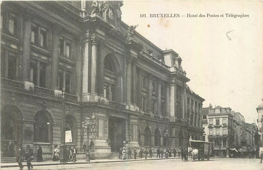 Bruxelas — Hotel das Pós e Telégrafos — n° 101 - Frente