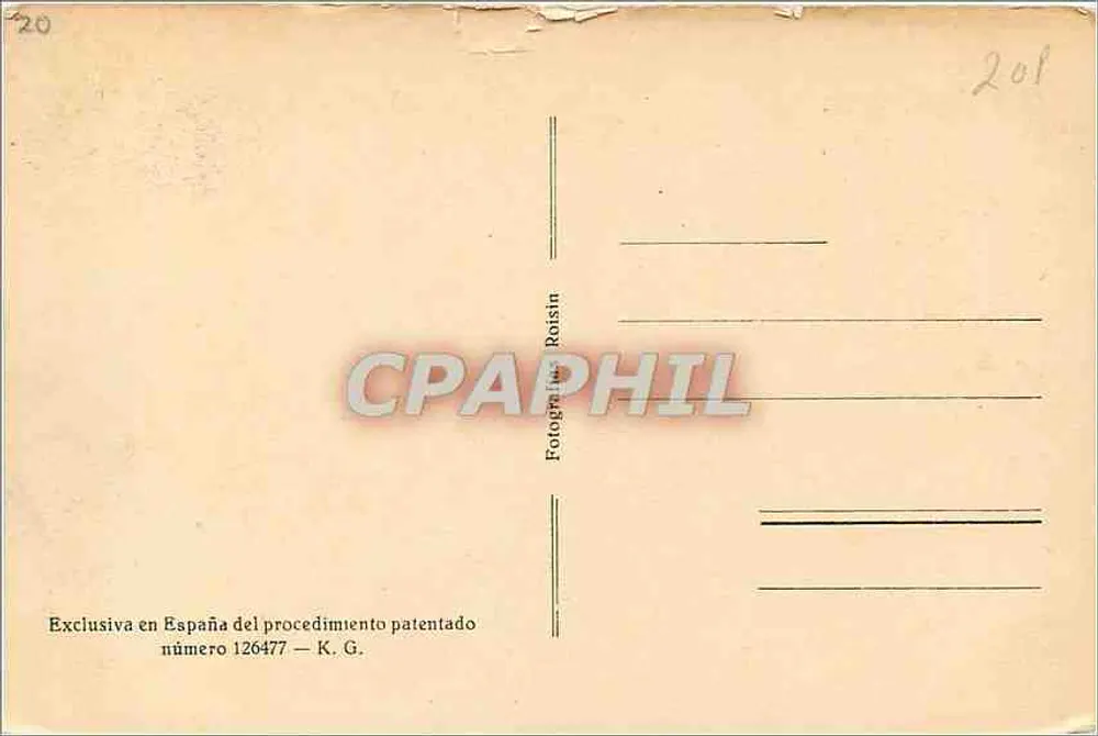 बार्सिलोना - पोर्ट — जहाज 'ओरेंज' — प्रकाशक रैशिन, संख्या 190 - पीछे