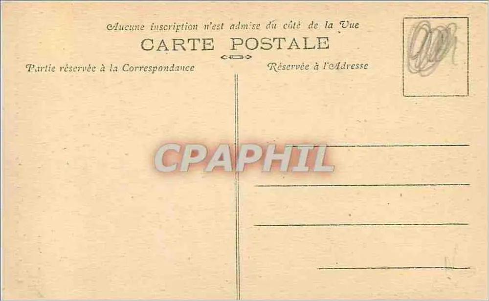 Étables (Côtes-du-Nord) — Der Calvaire de la Grève du Moulin — Sammlung Bellevue - Rückseite