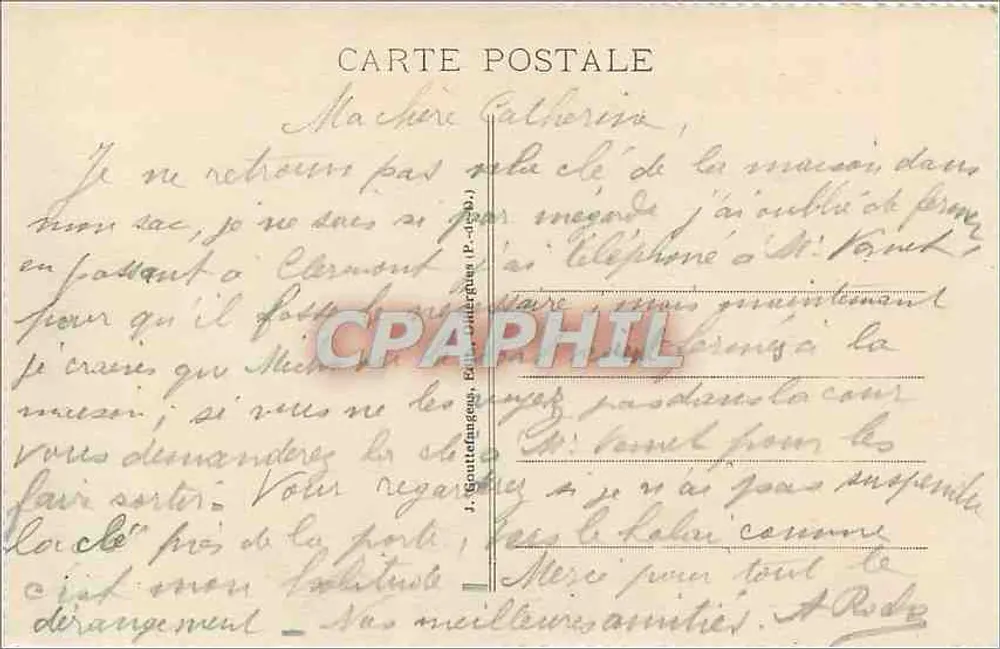Arredores do Mont-Dore — O Lago PAVIN — Altitude 1197 metros — editor Altitude - Verso