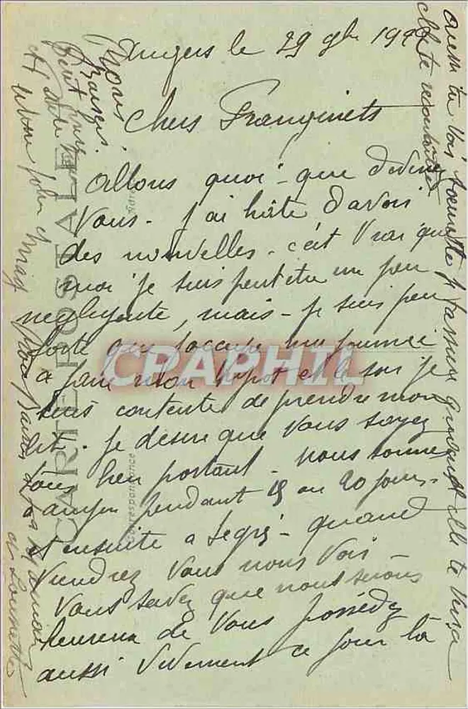 अंगर्स (M.-et-L.) — बुलेवार्ड बेसोन्नो, एडिटर डैम्स डी फ्रांस, अंगर्स - पीछे