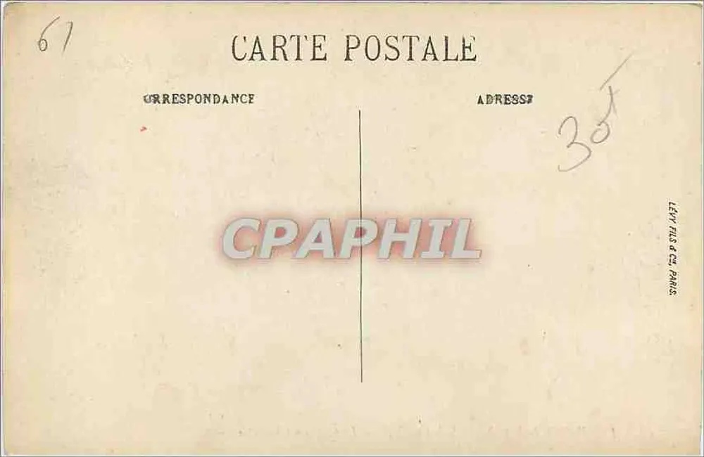 Environ de Bagnoles-de-l'Orne — Le Château Chantepie — LL - Verso