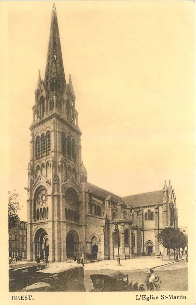 Brest — A Igreja de São Martinho — Editor não identificado - Frente