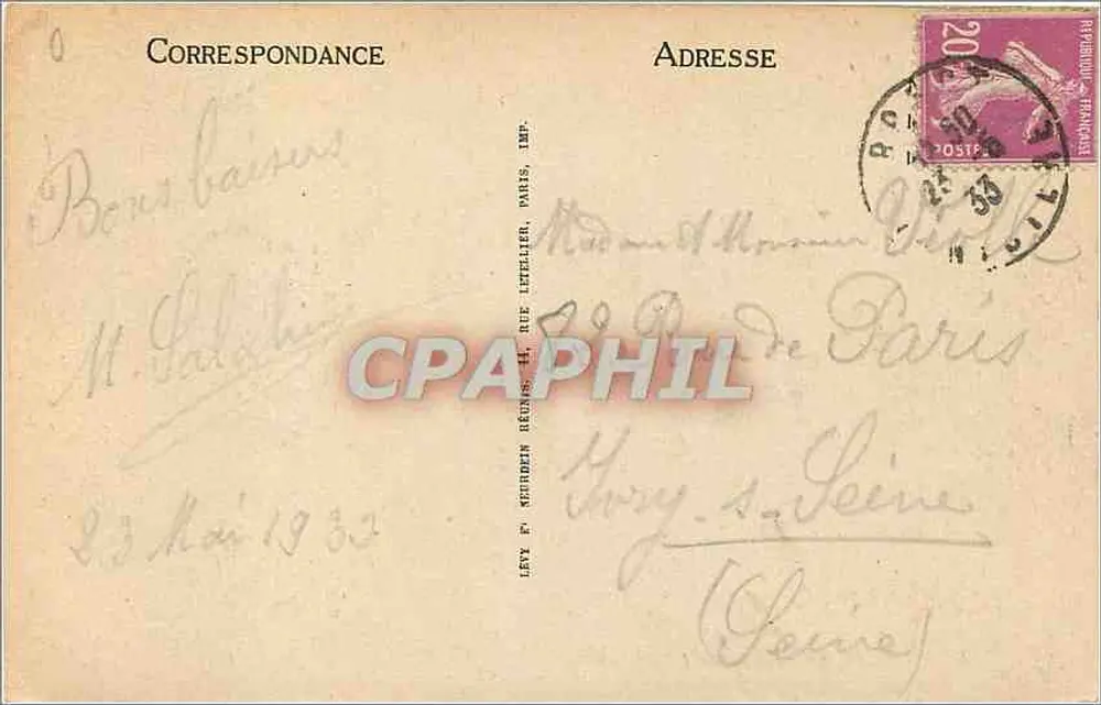 Brest — A Porta do Castelo — LL - Verso