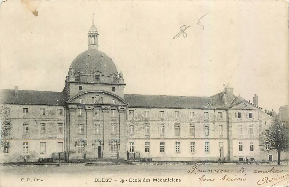 Brest — Escola dos Mecânicos — G. B., Brest - Frente