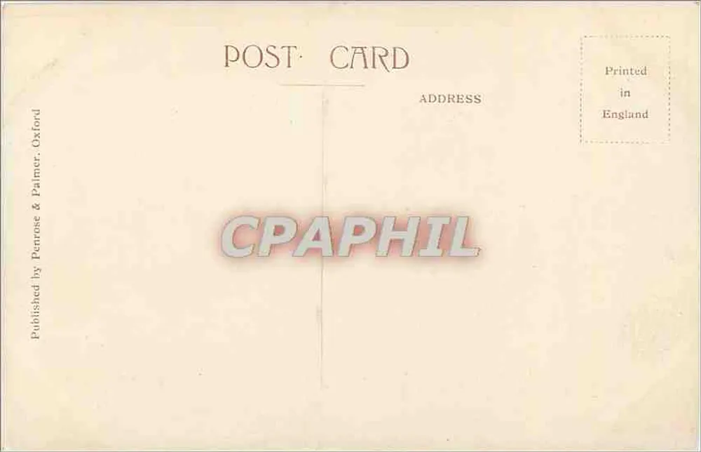 सेंट जॉन्स कॉलेज, ऑक्सफोर्ड — इमारत की दृश्य — प्रकाशित कर्ता: पेनरोज़ एंड पालमर, ऑक्सफोर्ड - पीछे
