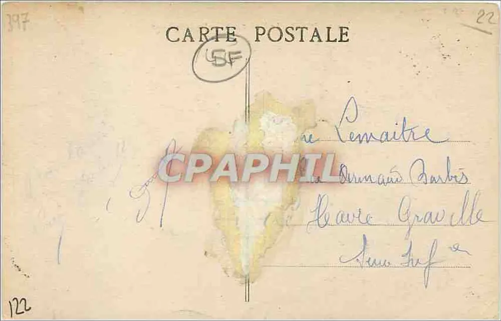 Dinan - Le Viaduc et la Vallée de la Rance — éditeur anonyme, n° 2325 - Verso