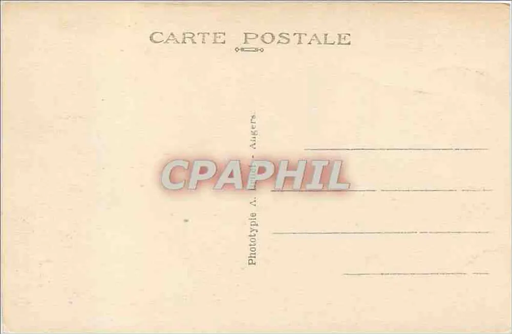 Ploumanach (C.-du-N.) — Castelo de Costaërès — Fototipo A. B. - Verso