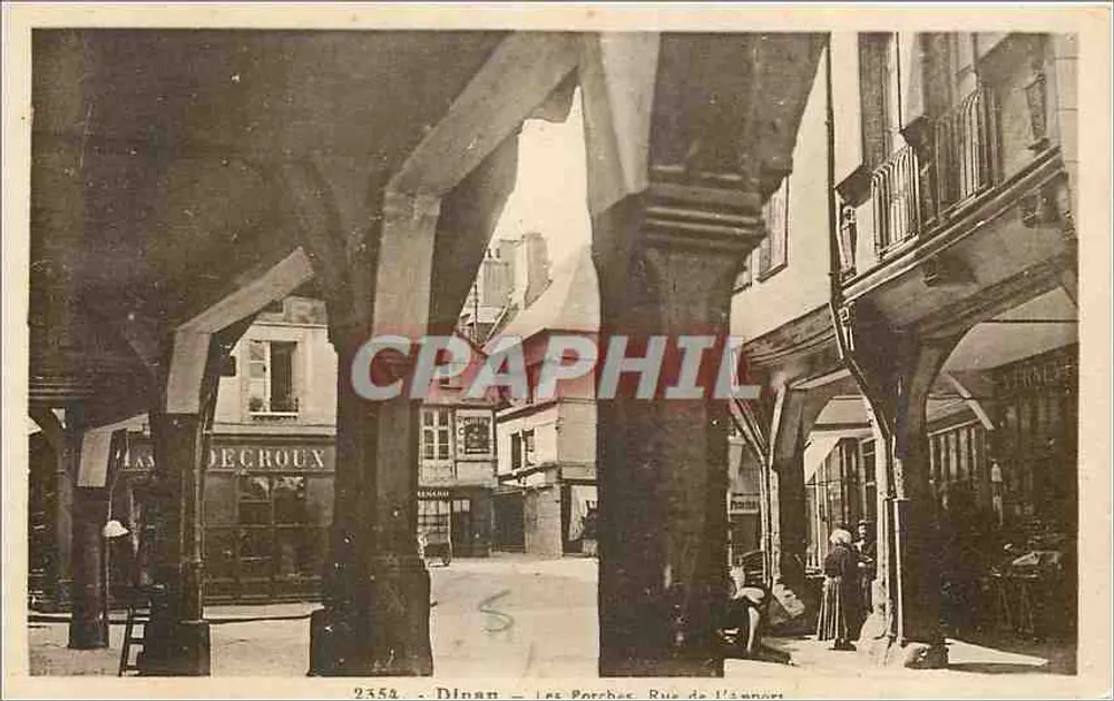 Dinan — Les Porches, Rue de l'Épône — Laurent-Net, Rennes - Frente