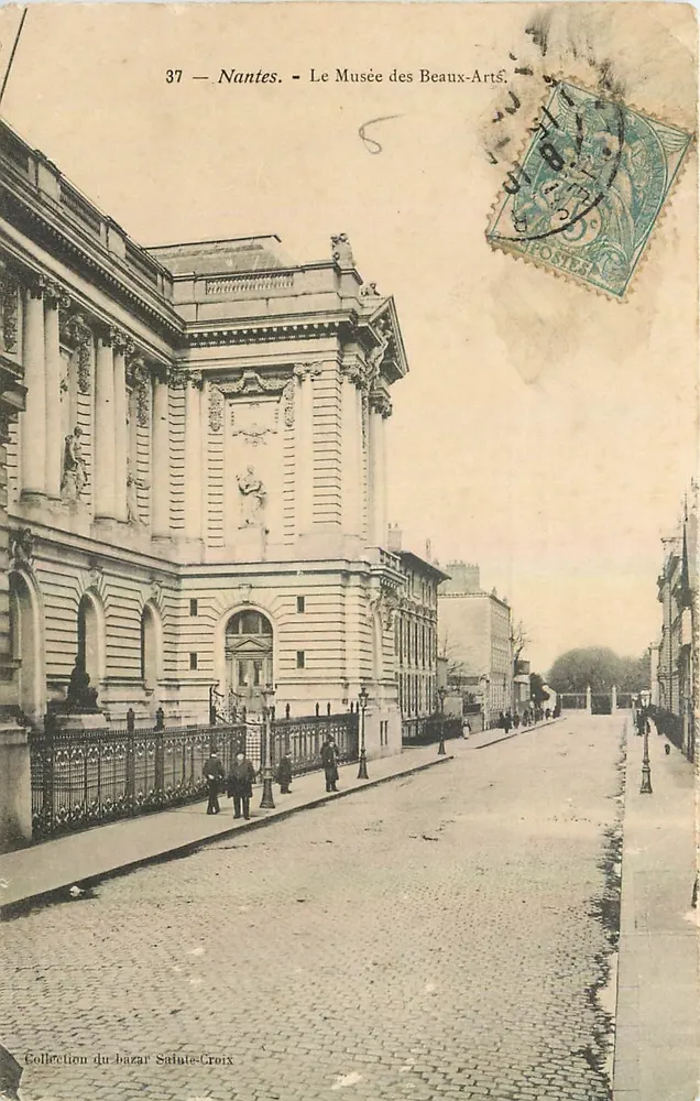 Nantes — O Museu de Belas Artes — Coleção do bazar Sainte-Croix, n°37 - Frente