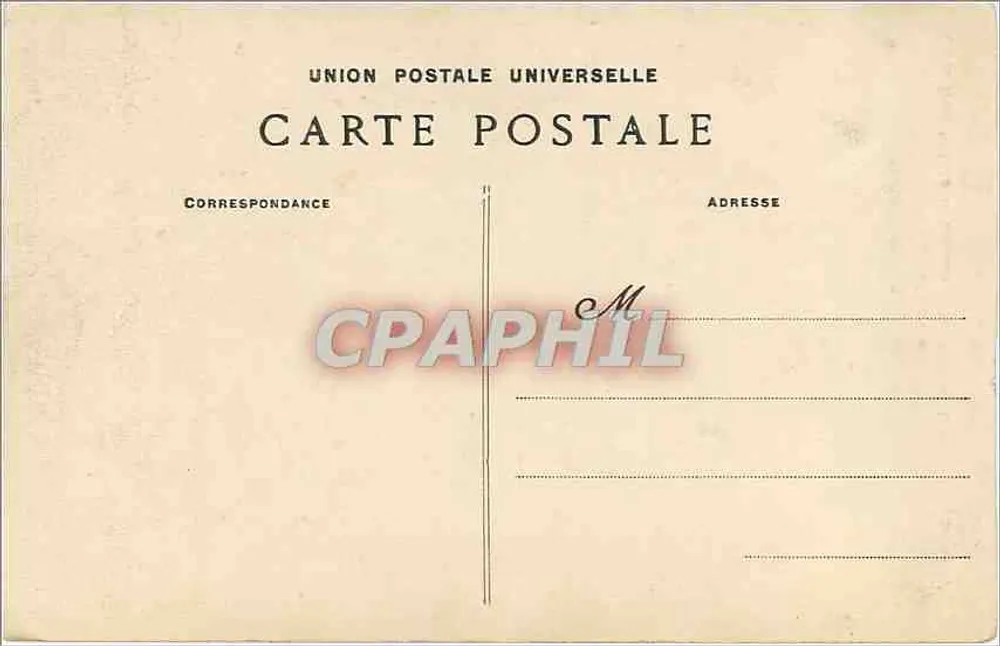 Saint-Male — Innenraum und Hochaltar der Kathedrale — G. F. n° 4787 - Rückseite
