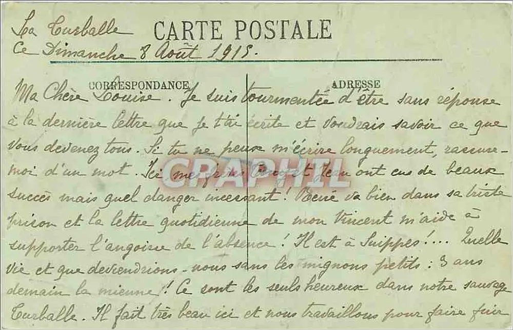 Guérande — Le Bas Mail et les Remparts — LL. — n°18 - Verso