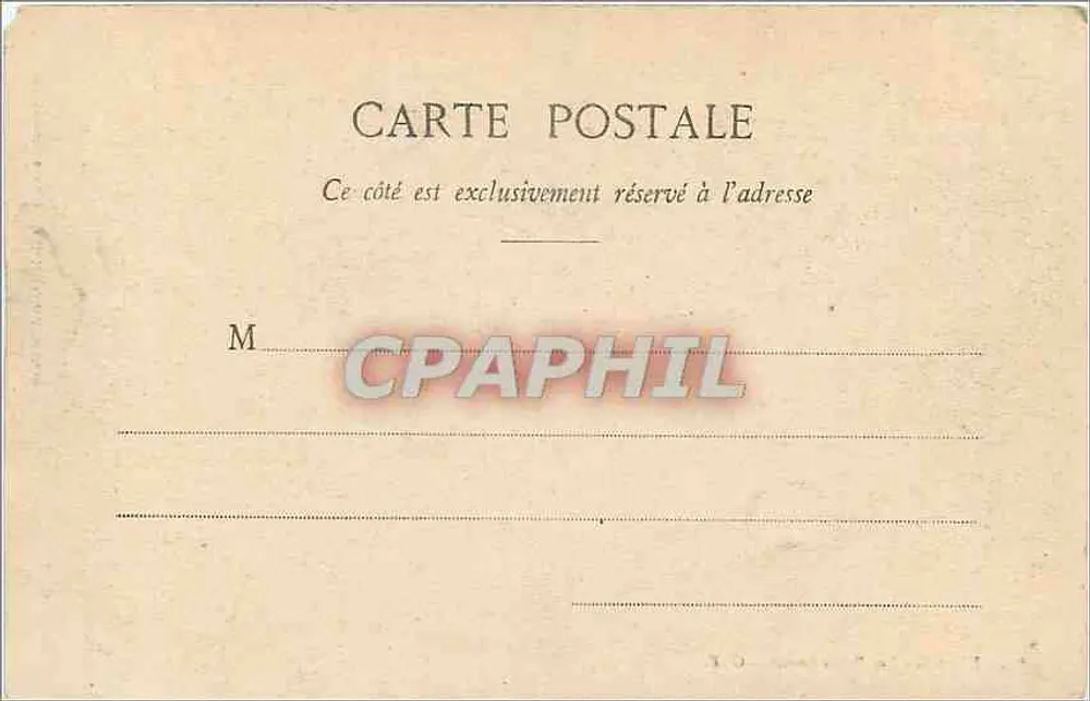 Dinan - Les Petits Fossés — G. F. — Coleção Germain fils, St-Malo - Verso