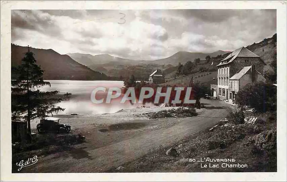 Lago Chambon — Auvergne — Gd'C - Frente