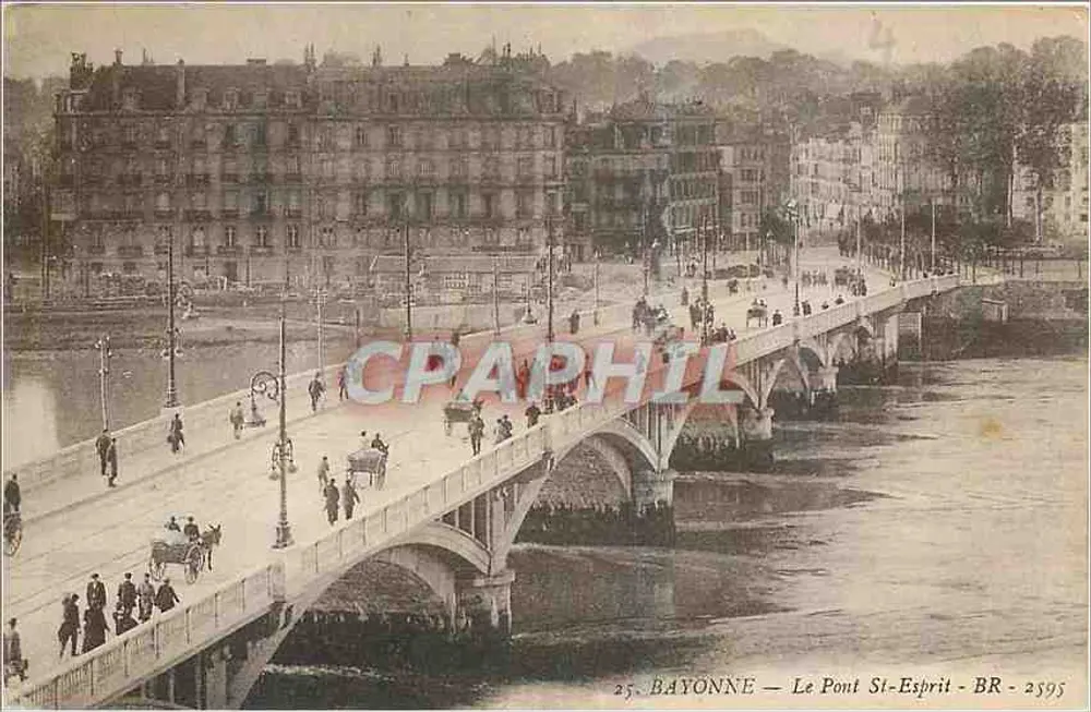Bayonne — O Ponte St-Esprit — BR - 2595 - Frente