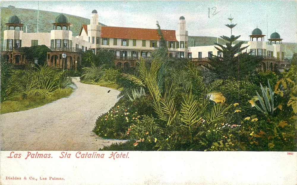 Las Palmas. Hotel Santa Caterina. — Dialdas & Co., Las Palmas. — N° 78917 - Recto
