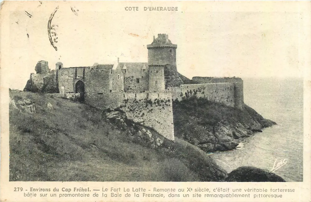 Dintorni del Capo Fréhel — Il Forte La Latte — Costa d'Emeraude - Recto