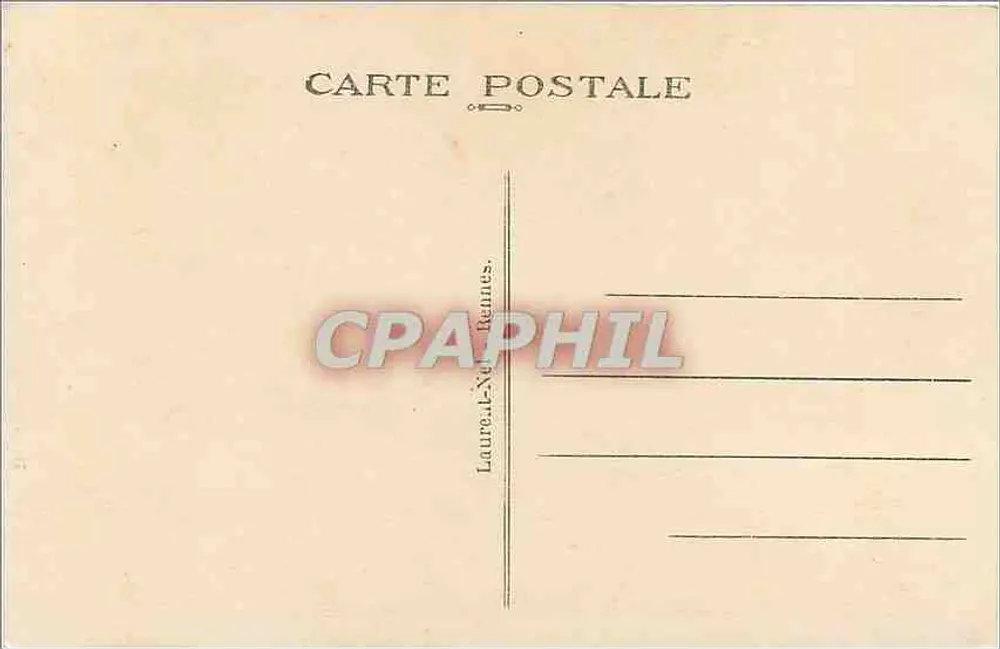 Dinan — Porte de Jerzual (Côté extérieur) — éditeur Laure-le-Né-Flennes, n° 3393 - Verso