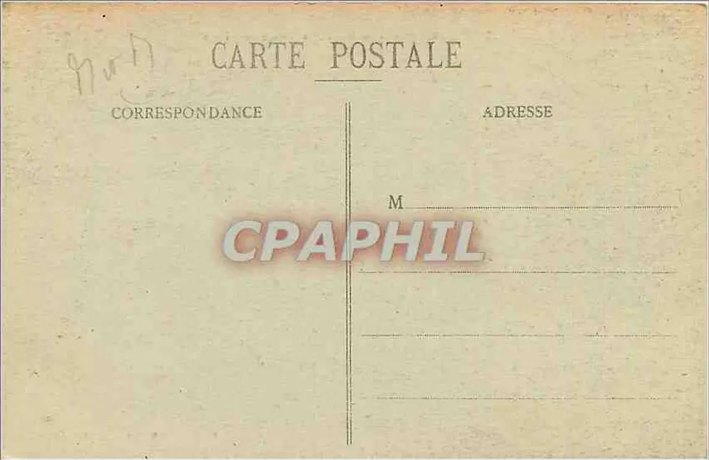 Lunéville - Allgemeiner Blick vom Côte des Vignes — C. Braguet, Dr. 200, Lunéville - Rückseite