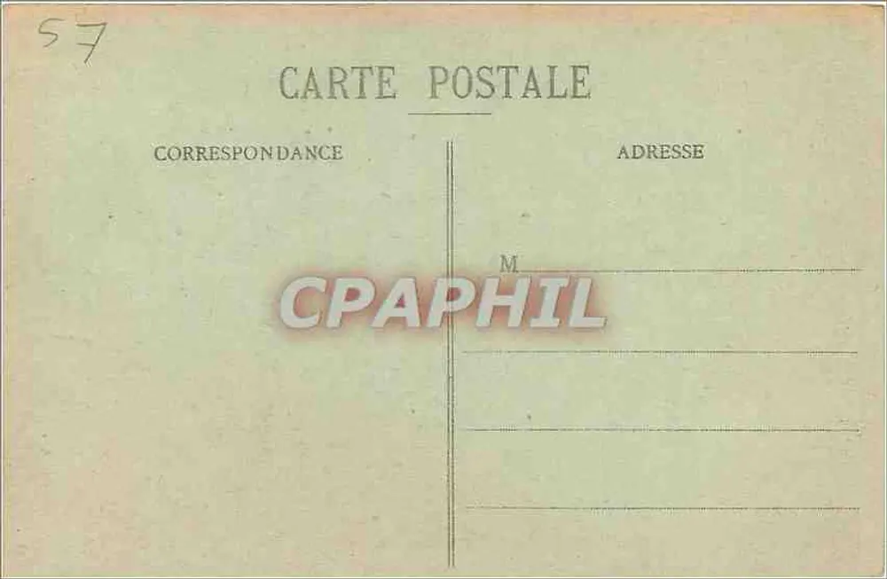 Metz - Portal de la Estación — F. Conrard, edit. Metz - Reverso