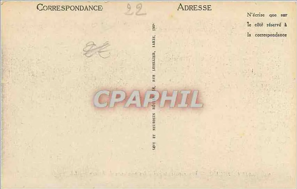 Saint-Brieuc — Vue Générale prise des hauteurs de Plérin — LL - Verso