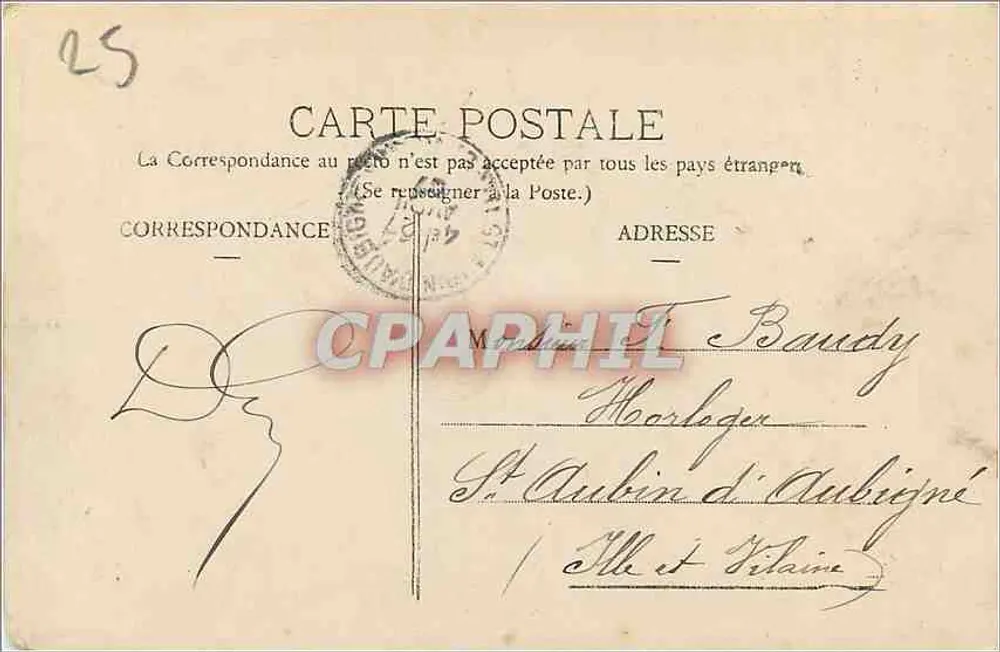 Besançon - Le Barrage et la Citadelle, vus de Micaud — éditeur Chaprais, n°34 - Verso